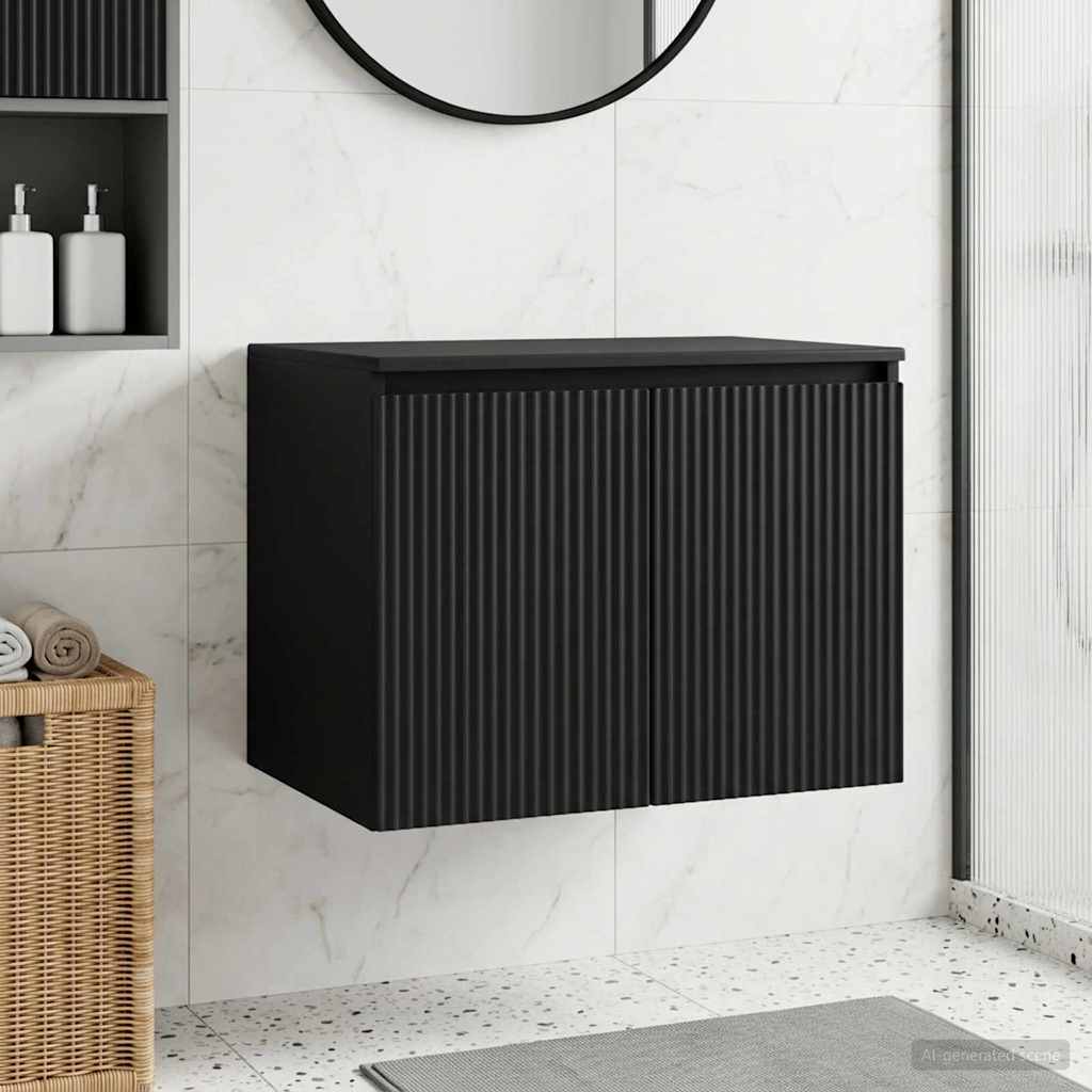 vidaXL Wand Gemonteerde Badkamerkast Wit 62,5 x 44,5 x 50 cm