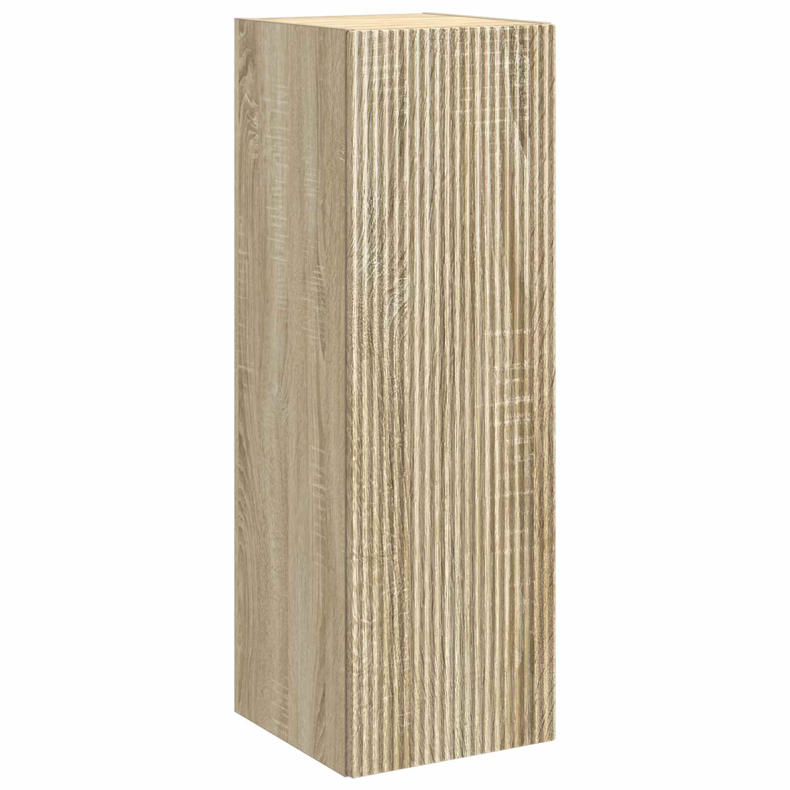 vidaXL Wand Gemonteerde Badkamerkast Wit 33 x 34,5 x 160 cm