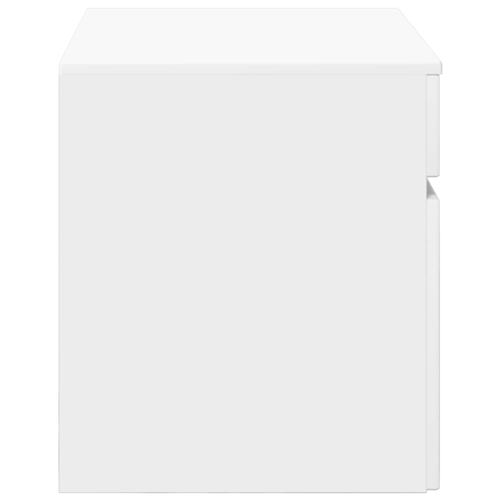 vidaXL Wand Gemonteerde Badkamerkast Wit 59 x 44,5 x 50 cm