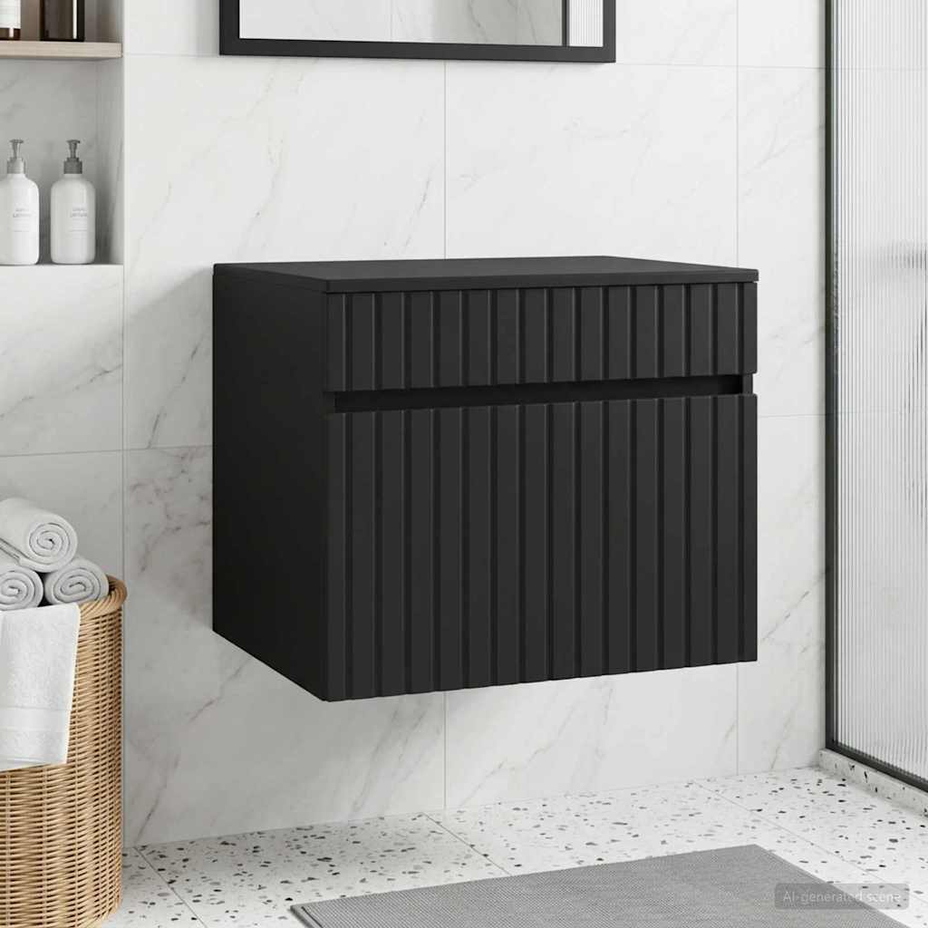 vidaXL Wand Gemonteerde Badkamerkast Wit 59 x 44,5 x 50 cm