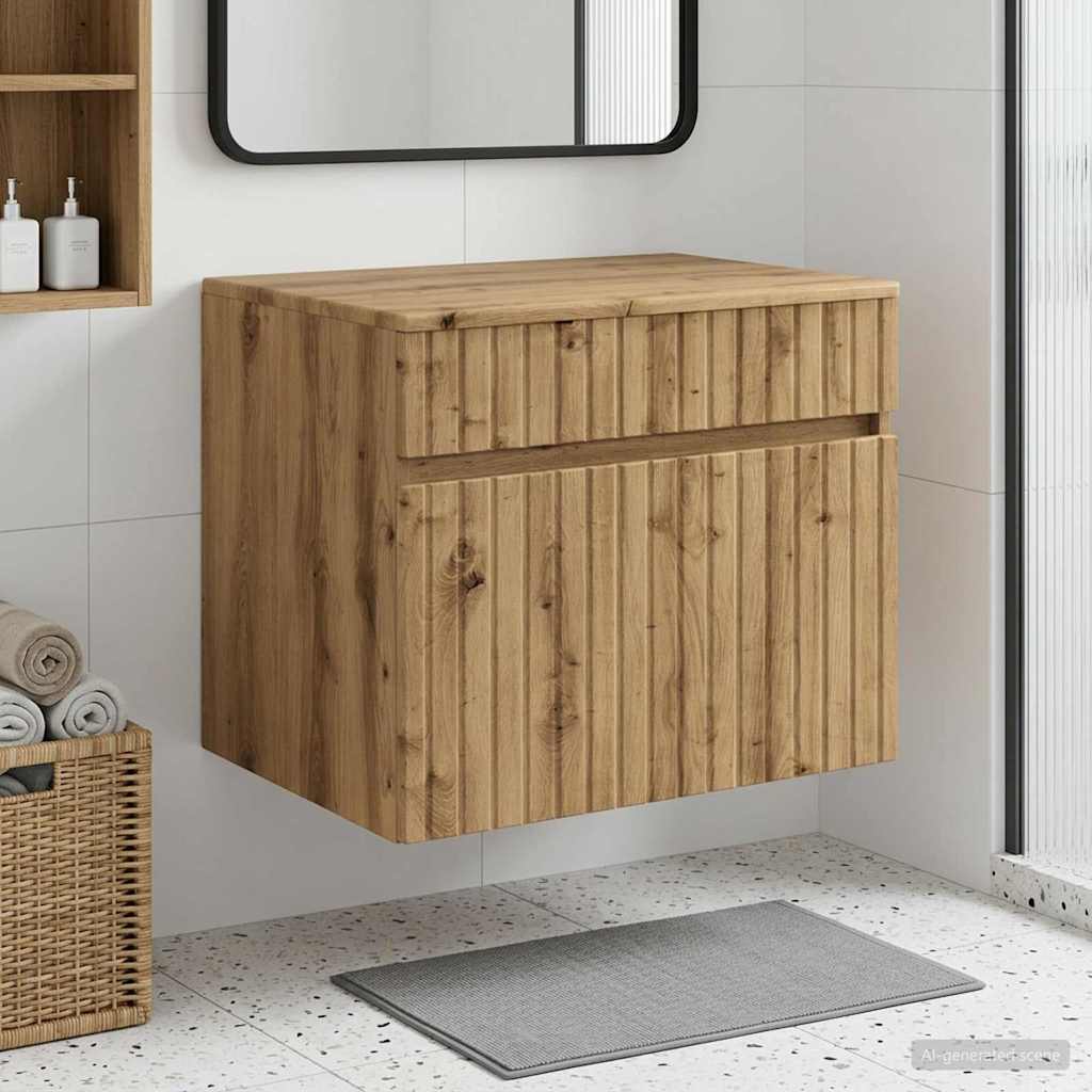 vidaXL Wand Gemonteerde Badkamerkast Wit 59 x 44,5 x 50 cm