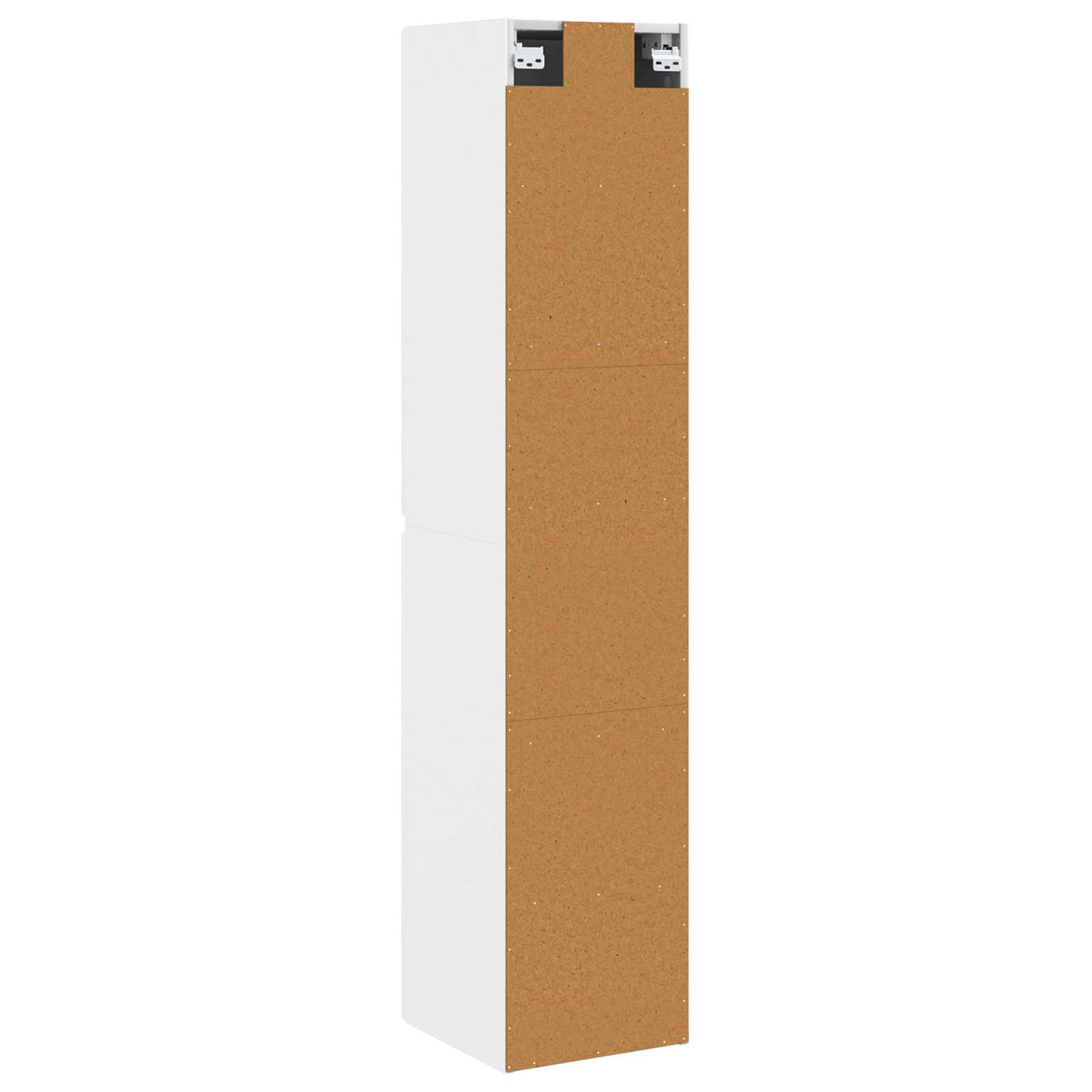 vidaXL Wand Gemonteerde Badkamerkast Wit 33 x 34,5 x 160 cm