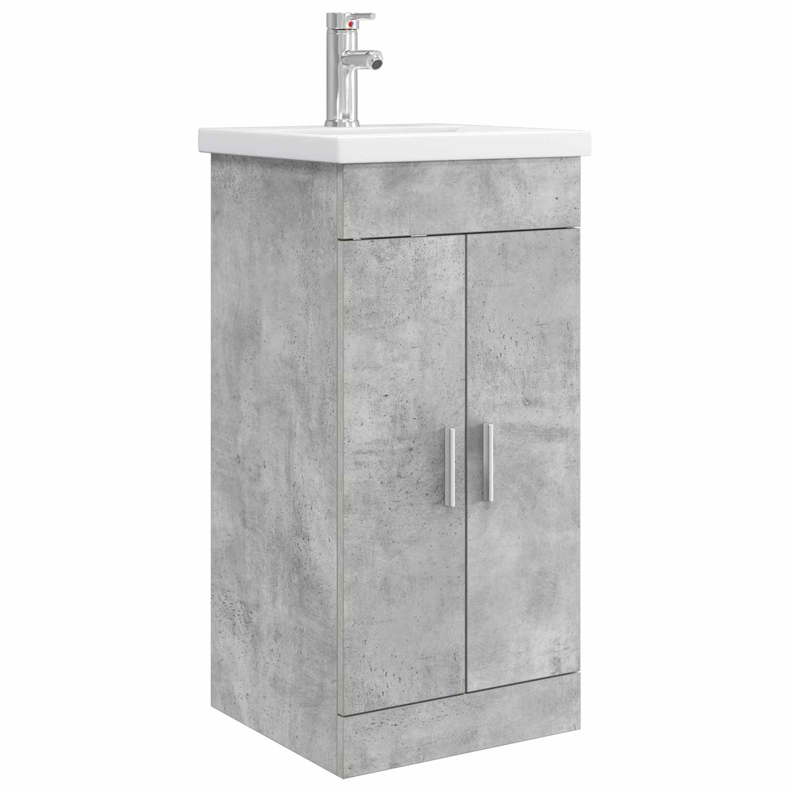 vidaXL Badkamermeubelset Wit 61 x 40 x 84,5 cm Bewerkt hout