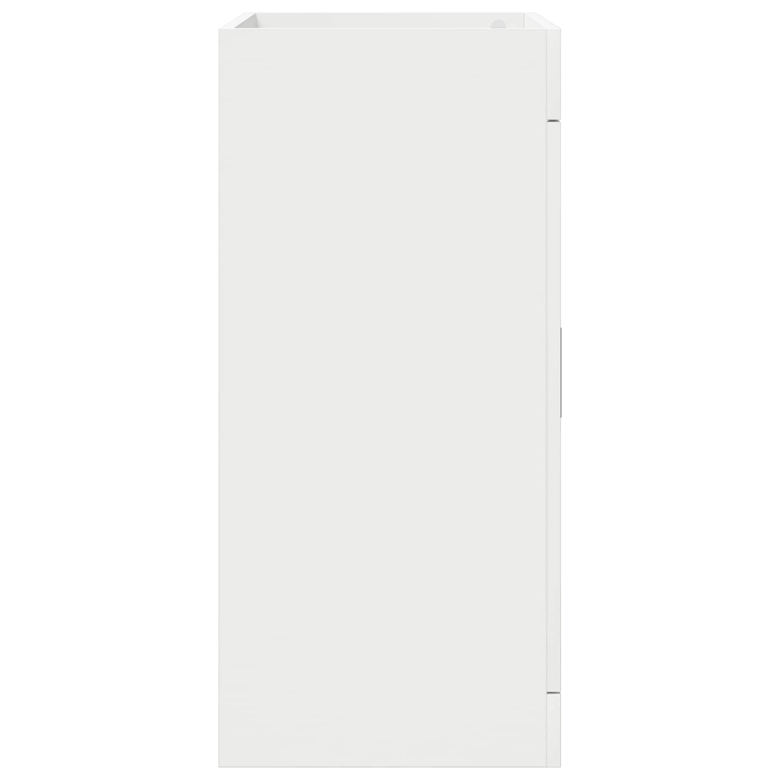vidaXL Badkamer Onder Wasbak Kast Wit 56 x 37,5 x 81 cm Bewerkt hout