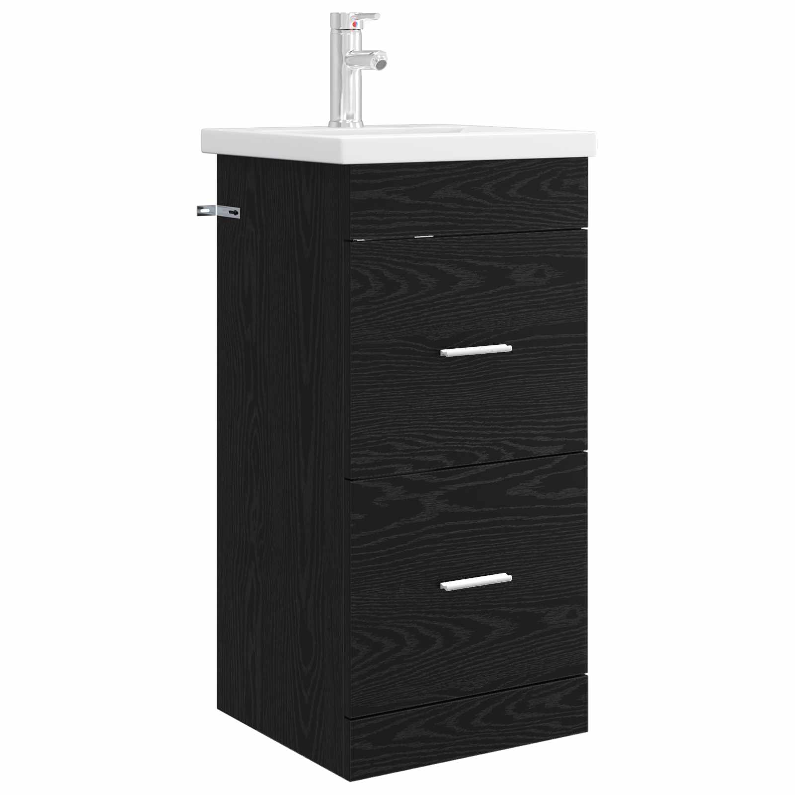 vidaXL Badkamermeubelset Wit 61 x 40 x 84,5 cm Bewerkt hout