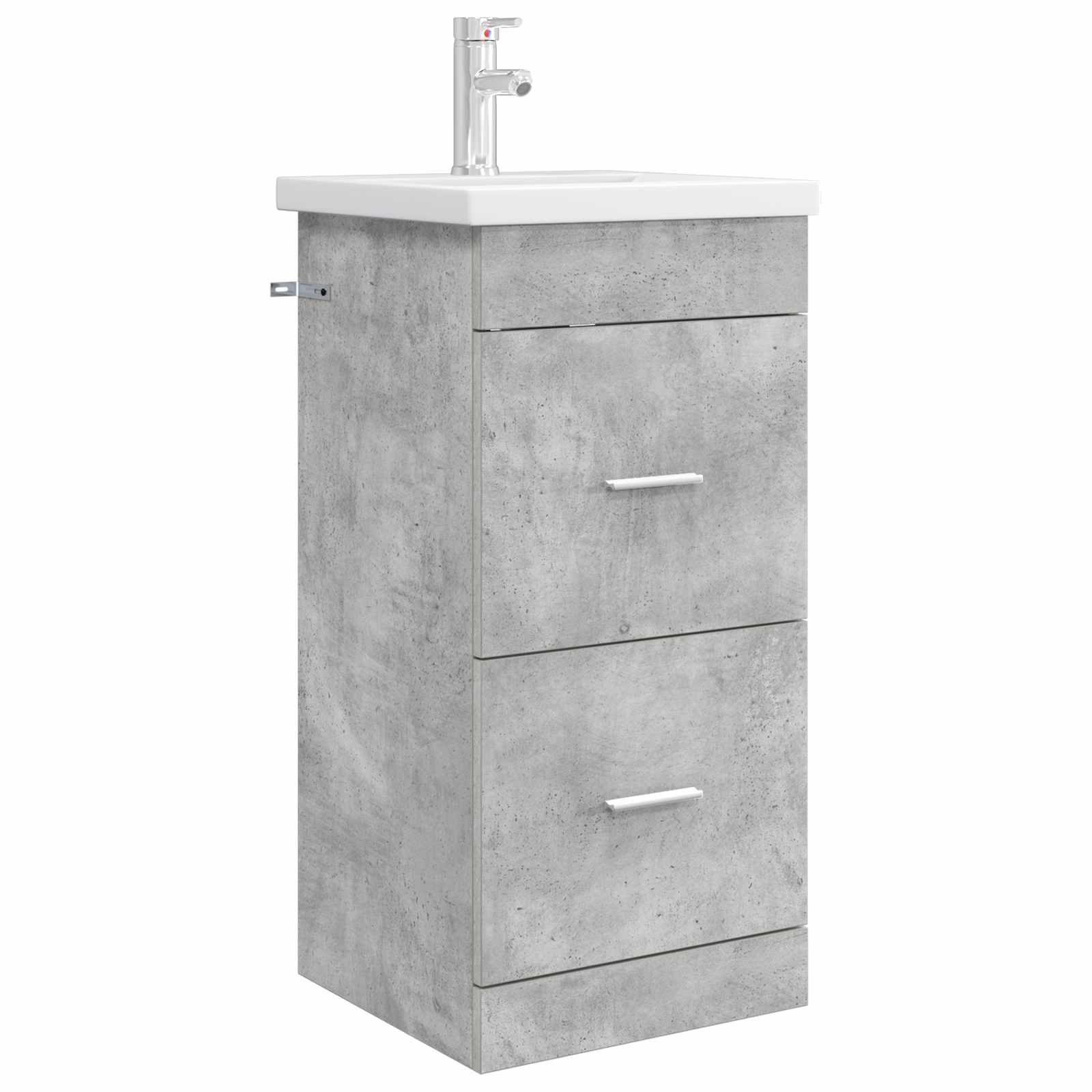 vidaXL Badkamermeubelset Wit 61 x 40 x 84,5 cm Bewerkt hout