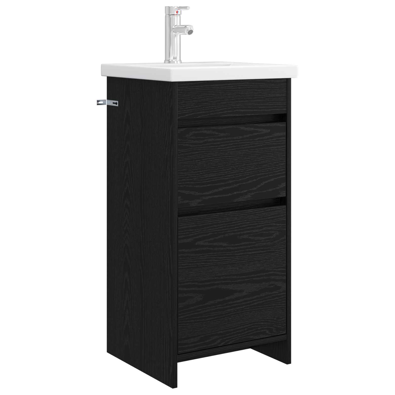 vidaXL Badkamermeubelset Wit 61 x 40 x 84,5 cm Bewerkt hout