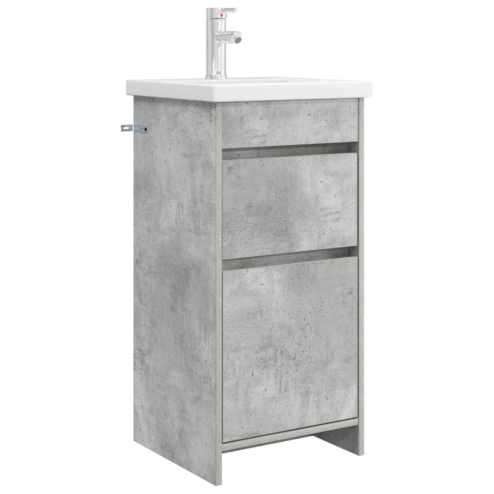 vidaXL Badkamermeubelset Wit 61 x 40 x 84,5 cm Bewerkt hout