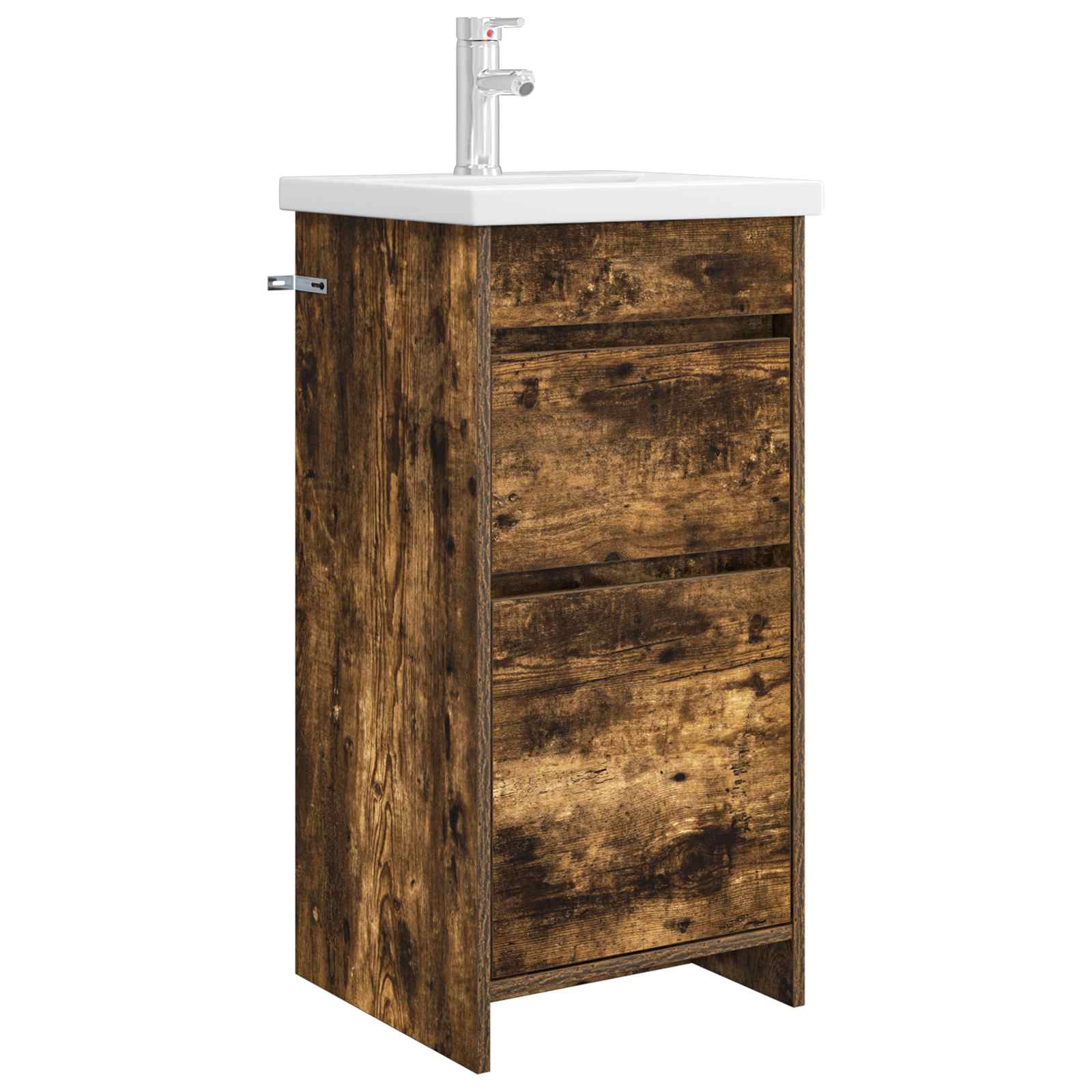 vidaXL Badkamermeubelset Wit 61 x 40 x 84,5 cm Bewerkt hout