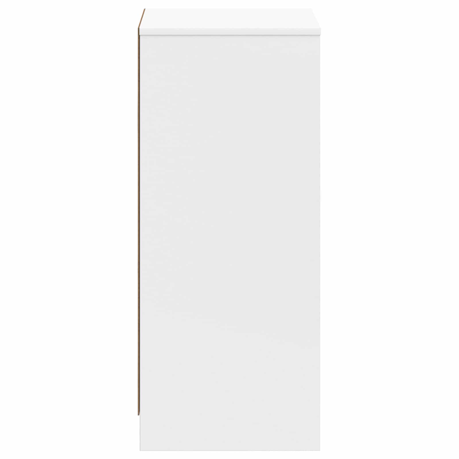 vidaXL Badkamerkast Wit 35 x 36,5 x 85 cm Bewerkt hout