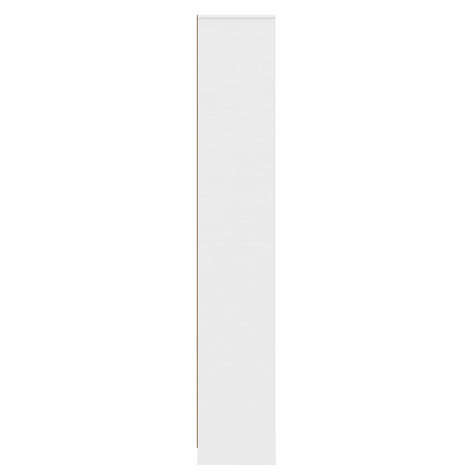 vidaXL Badkamerkast Wit 30 x 33 x 190 cm Bewerkt hout