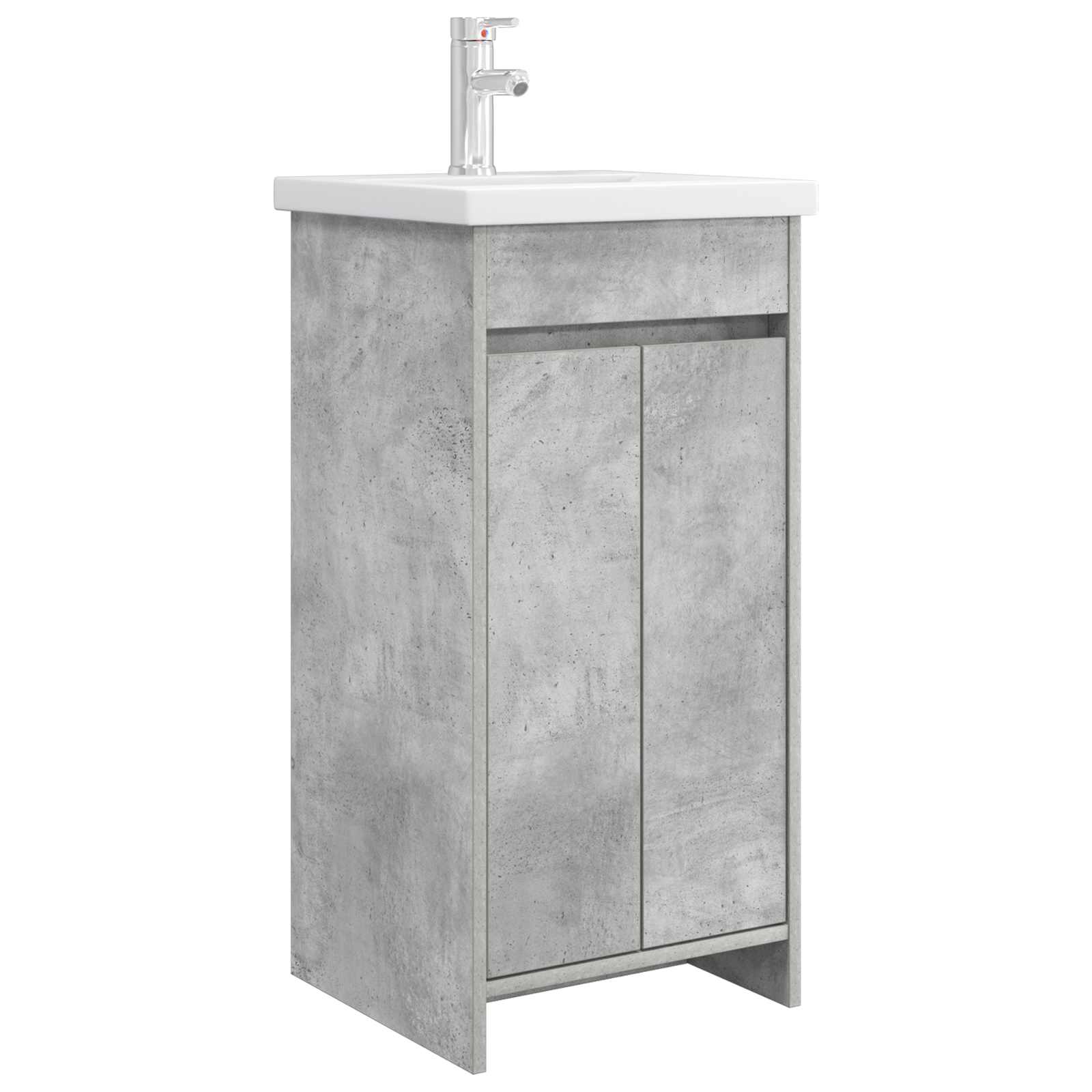 vidaXL Badkamermeubelset Wit 61 x 40 x 84,5 cm Bewerkt hout