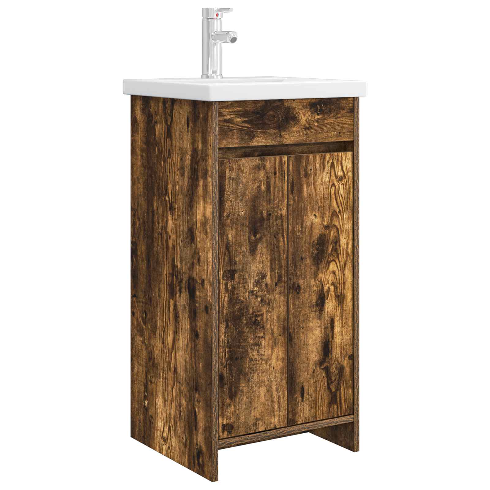 vidaXL Badkamermeubelset Wit 61 x 40 x 84,5 cm Bewerkt hout