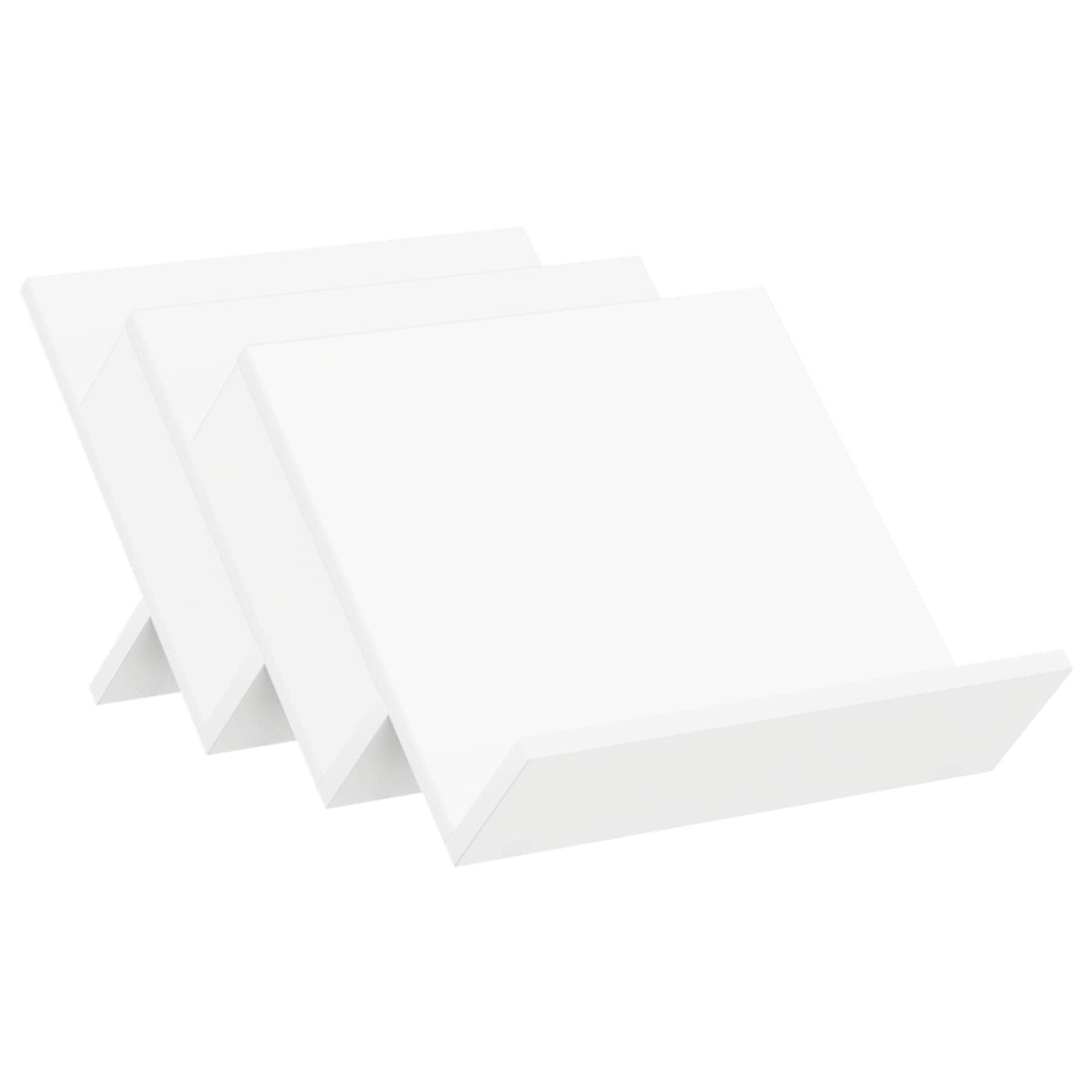 vidaXL Bijzetkast met plank Wit 57,5 x 40 x 42 cm Bewerkt hout