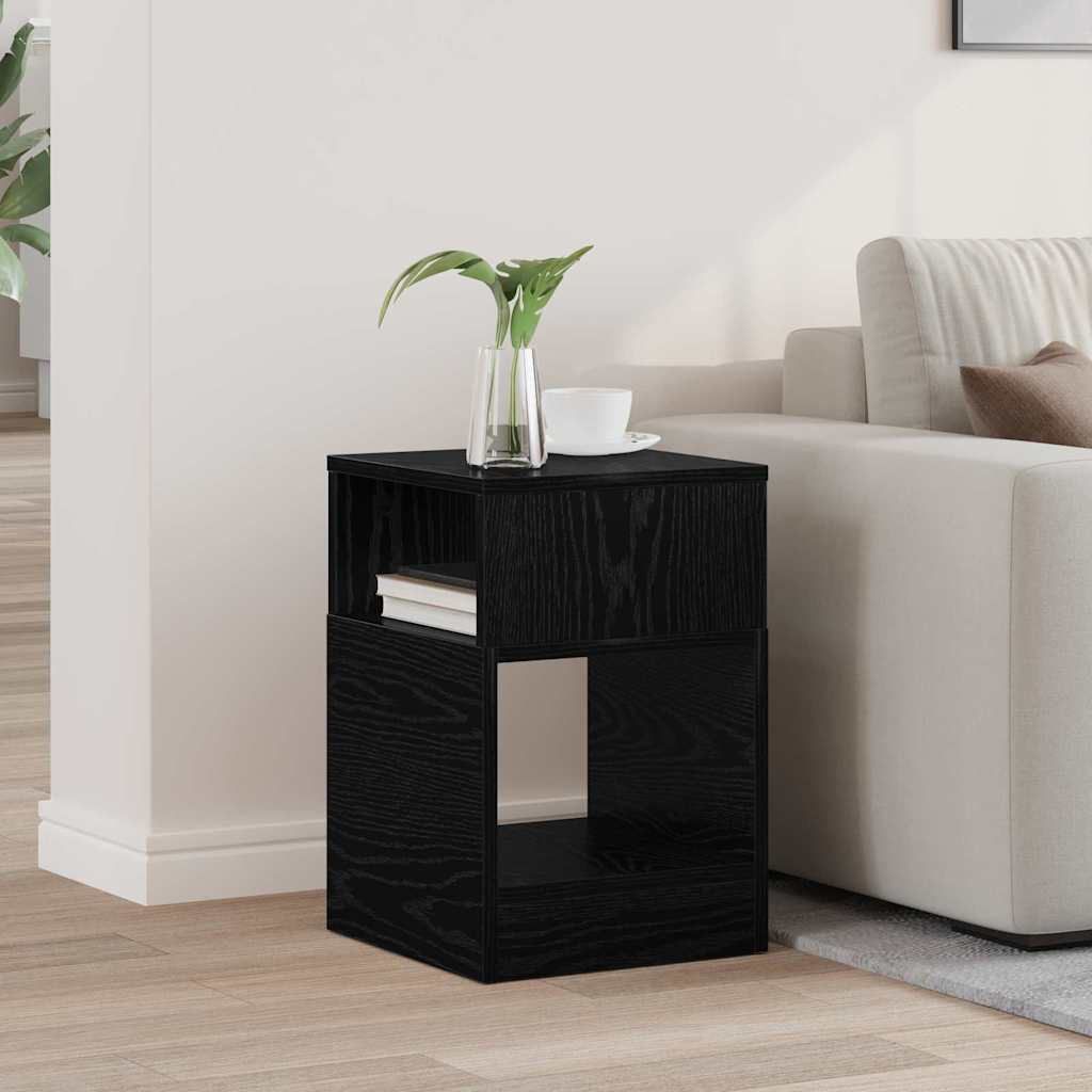 vidaXL Bijzettafel Wit 30,5 x 30 x 45 cm Bewerkt hout