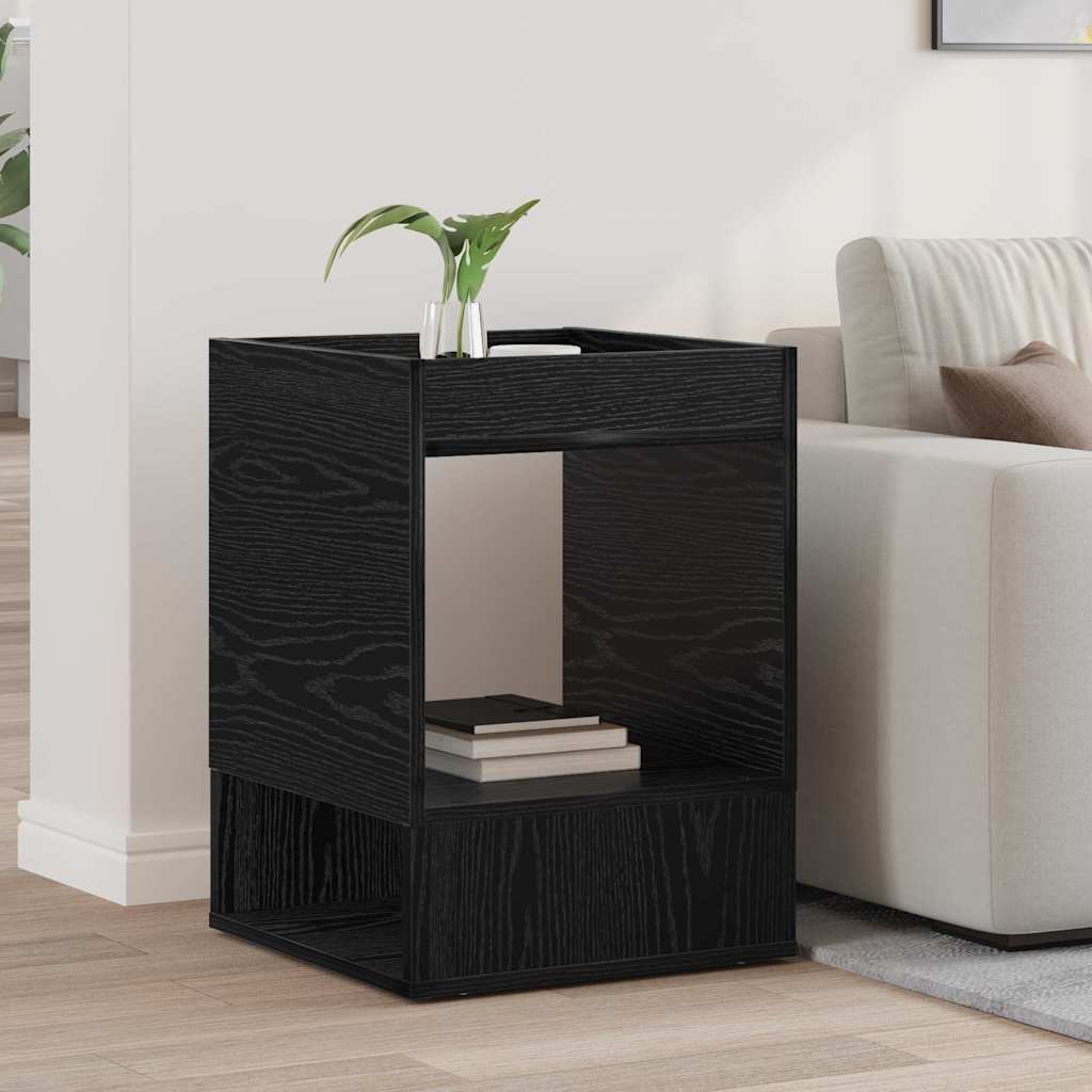 vidaXL Bijzettafel Wit 30 x 30 x 56 cm Bewerkt hout