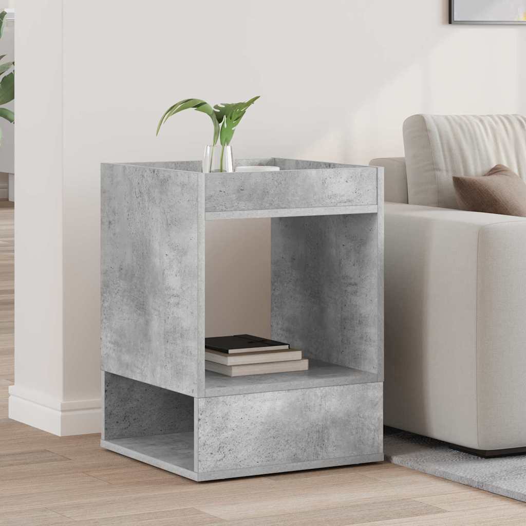 vidaXL Bijzettafel Wit 30 x 30 x 56 cm Bewerkt hout