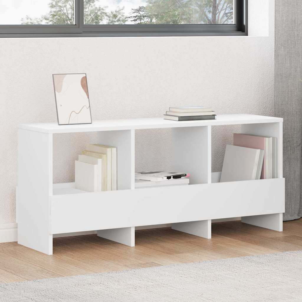 vidaXL Tijdschrift Rek Wit 102 x 30 x 45 cm