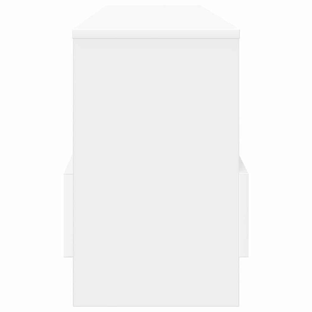 vidaXL Tijdschrift Rek Wit 102 x 30 x 45 cm