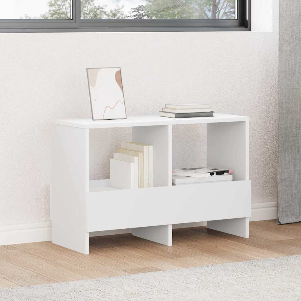 vidaXL Tijdschrift Rek Wit 102 x 30 x 45 cm