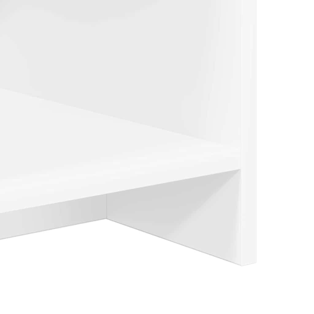 vidaXL TV-standaard Wit 102 x 35 x 45 cm Bewerkt hout