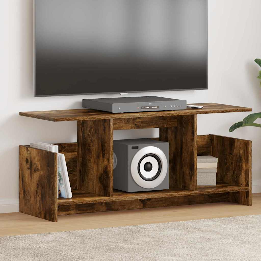 vidaXL TV-standaard Wit 102 x 35 x 45 cm Bewerkt hout