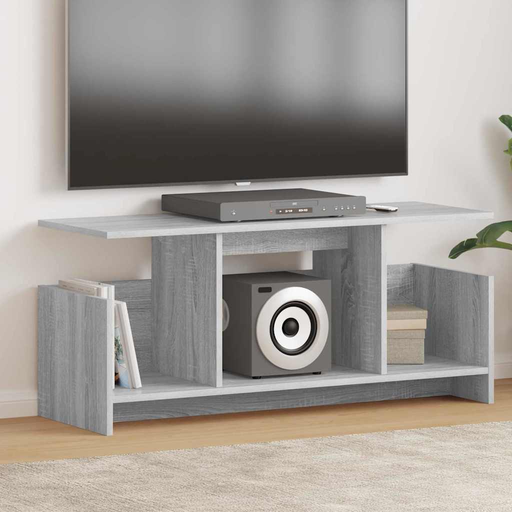 vidaXL TV-standaard Wit 102 x 35 x 45 cm Bewerkt hout