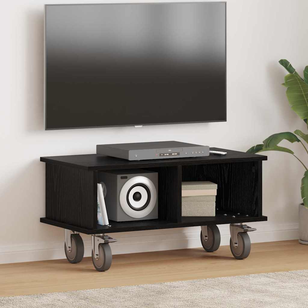 vidaXL TV-standaard Wit 100 x 35 x 35 cm Bewerkt hout