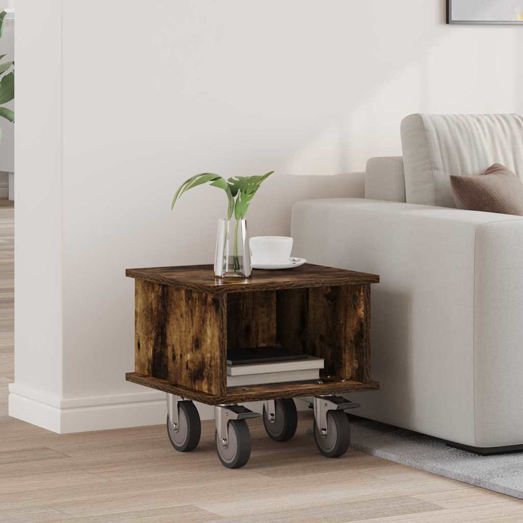 vidaXL TV-standaard Wit 100 x 35 x 35 cm Bewerkt hout