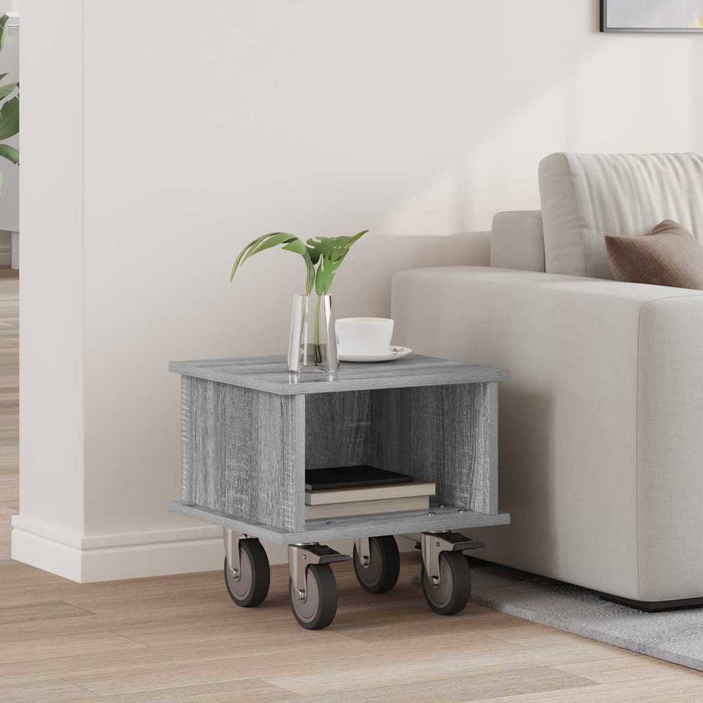 vidaXL TV-standaard Wit 100 x 35 x 35 cm Bewerkt hout