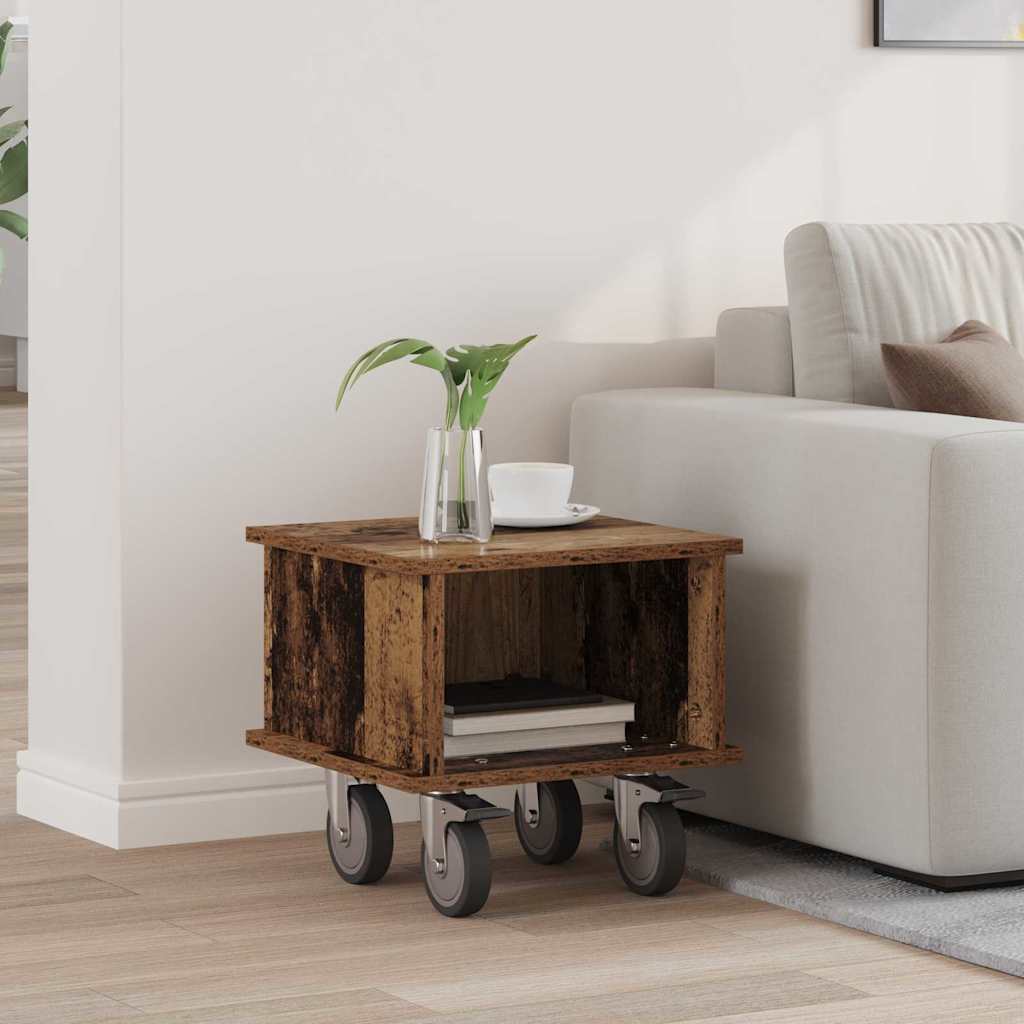 vidaXL TV-standaard Wit 100 x 35 x 35 cm Bewerkt hout