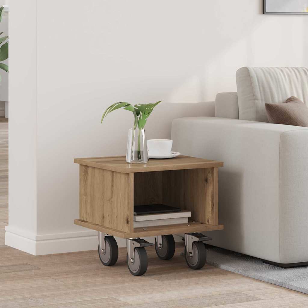 vidaXL TV-standaard Wit 100 x 35 x 35 cm Bewerkt hout