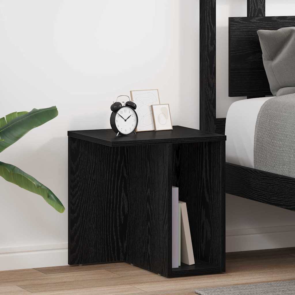 vidaXL Bijzettafel Wit 37 x 32 x 40 cm Bewerkt hout