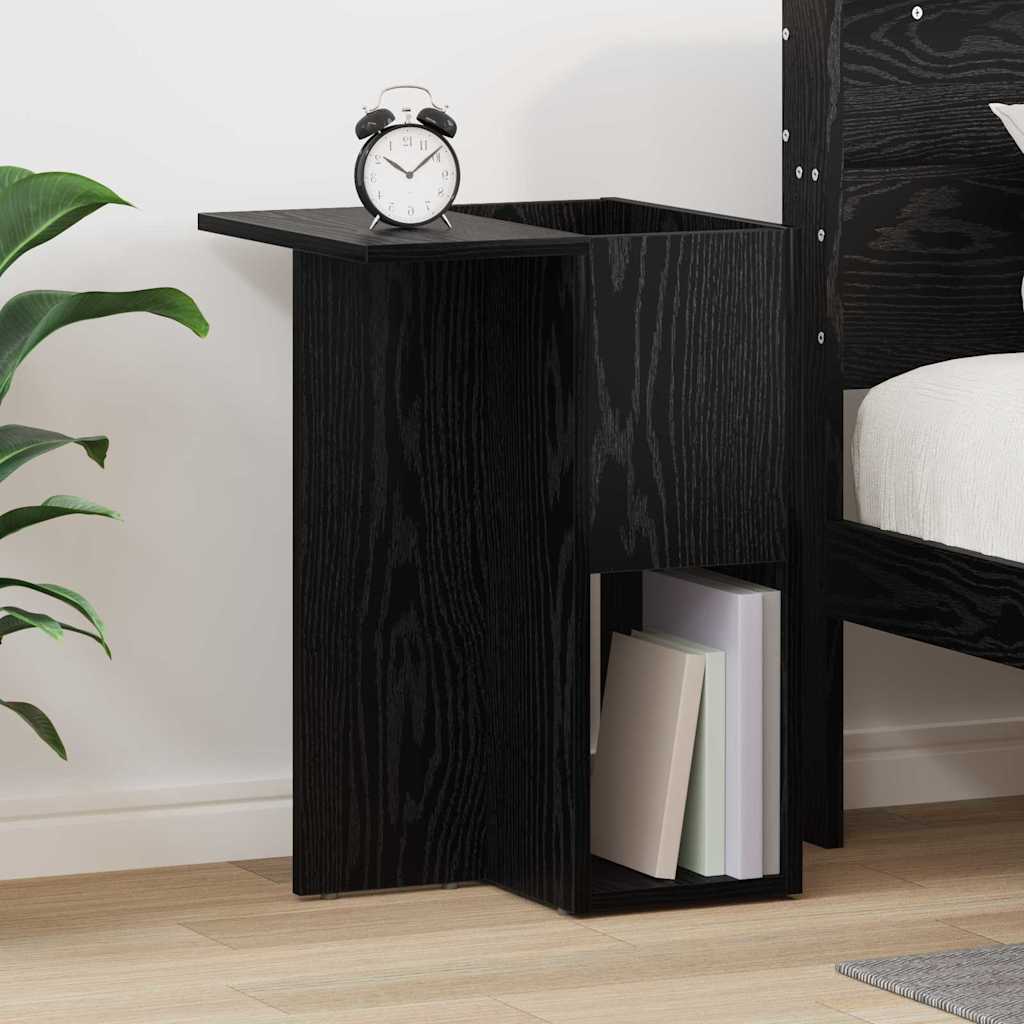 vidaXL Bijzettafel Wit 35 x 40 x 55 cm Bewerkt hout