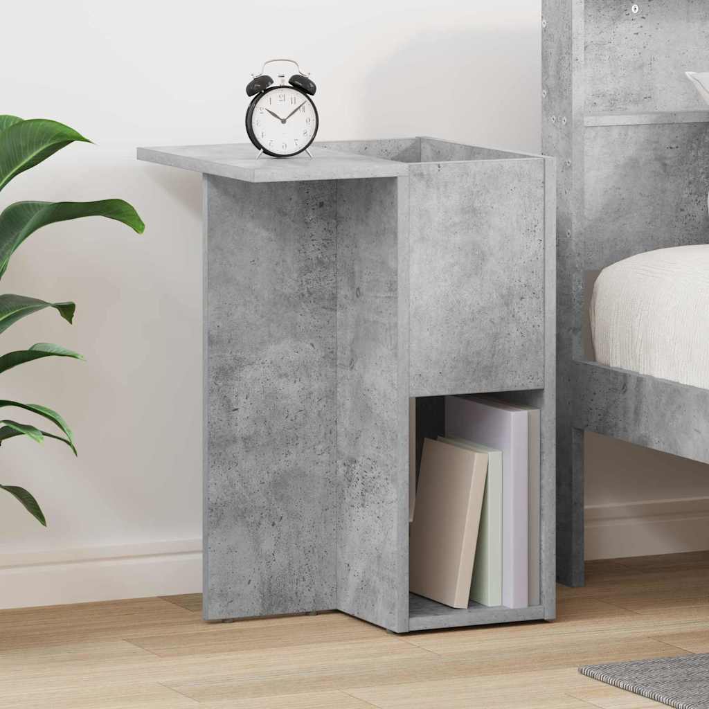 vidaXL Bijzettafel Wit 35 x 40 x 55 cm Bewerkt hout