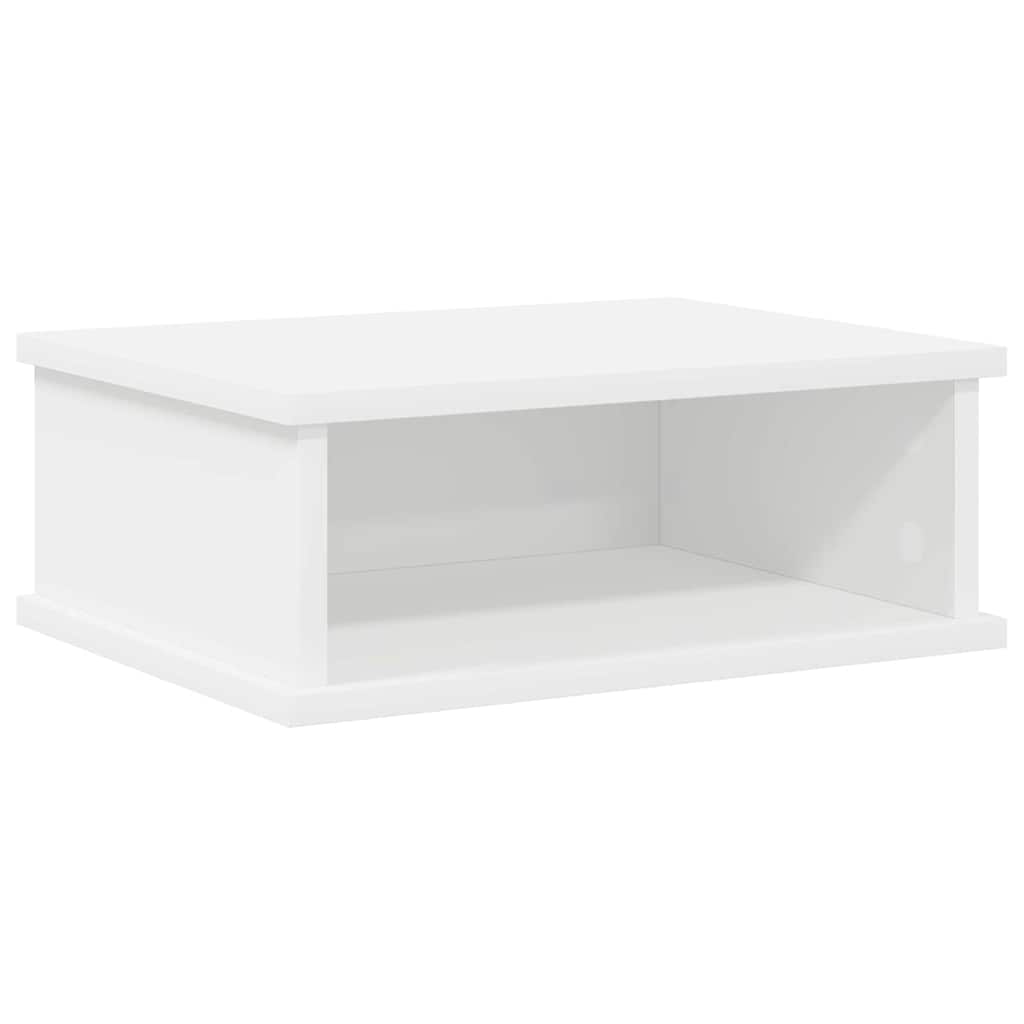 vidaXL Nachtkastje Wit 40 x 31 x 15 cm Bewerkt hout