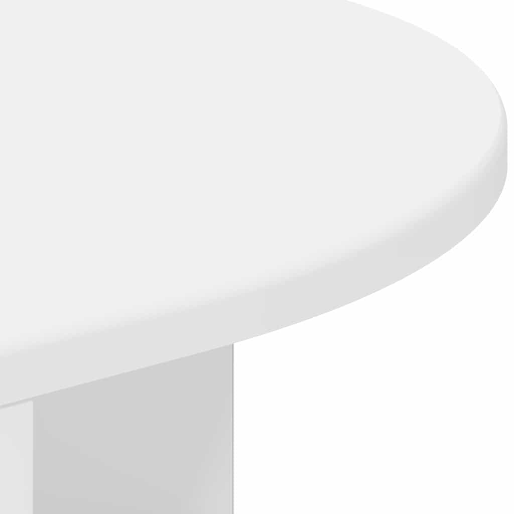 vidaXL Bijzettafel Wit 29,6 x 29,6 x 60 cm Bewerkt hout