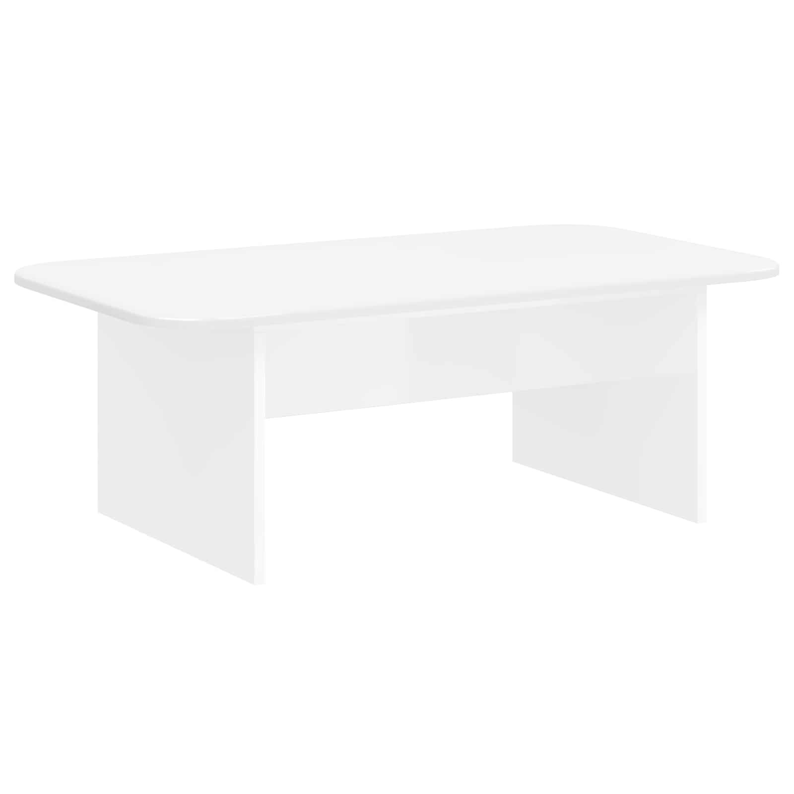 vidaXL Salontafel Wit 93 x 53 x 33 cm Bewerkt hout
