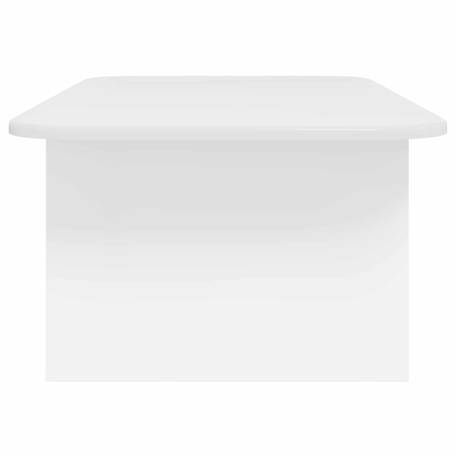 vidaXL Salontafel Wit 93 x 53 x 33 cm Bewerkt hout