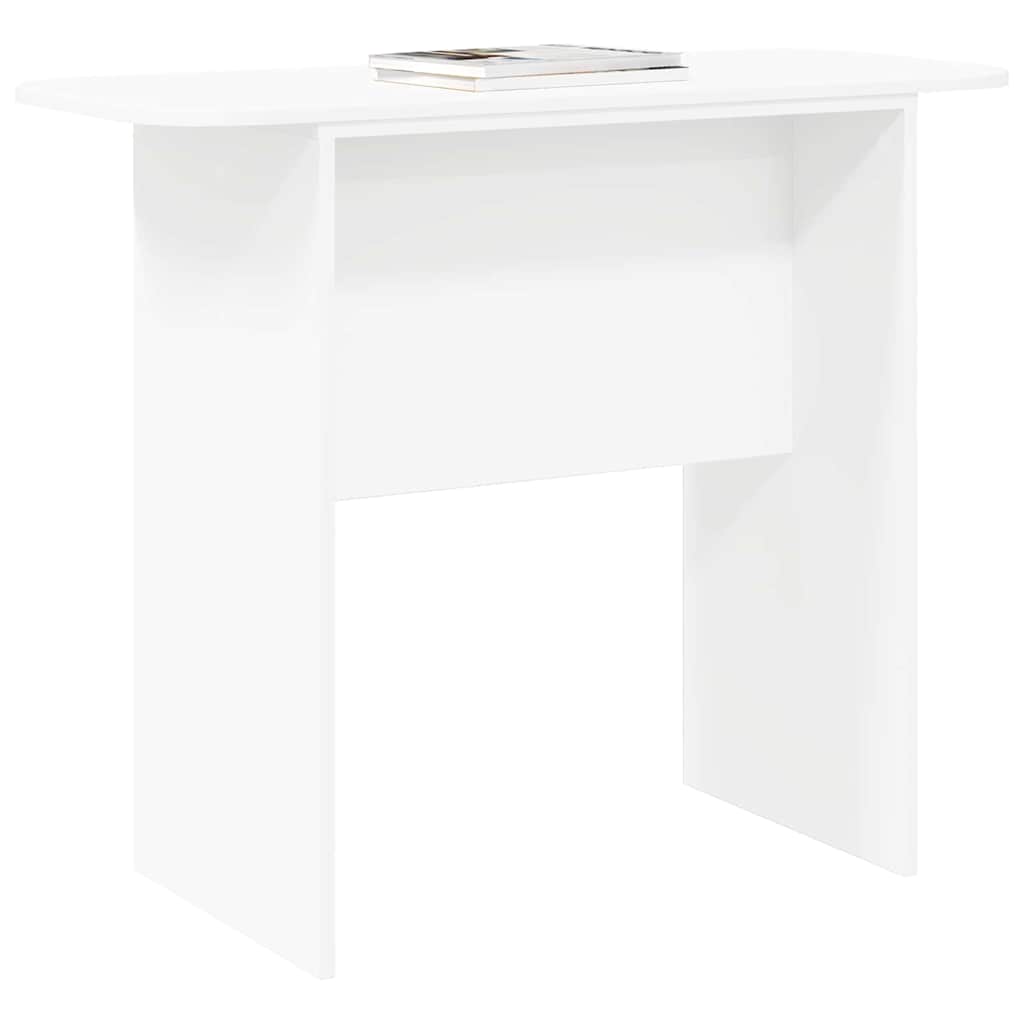 vidaXL Wandtafel Wit 93 x 40 x 75 cm Bewerkt hout
