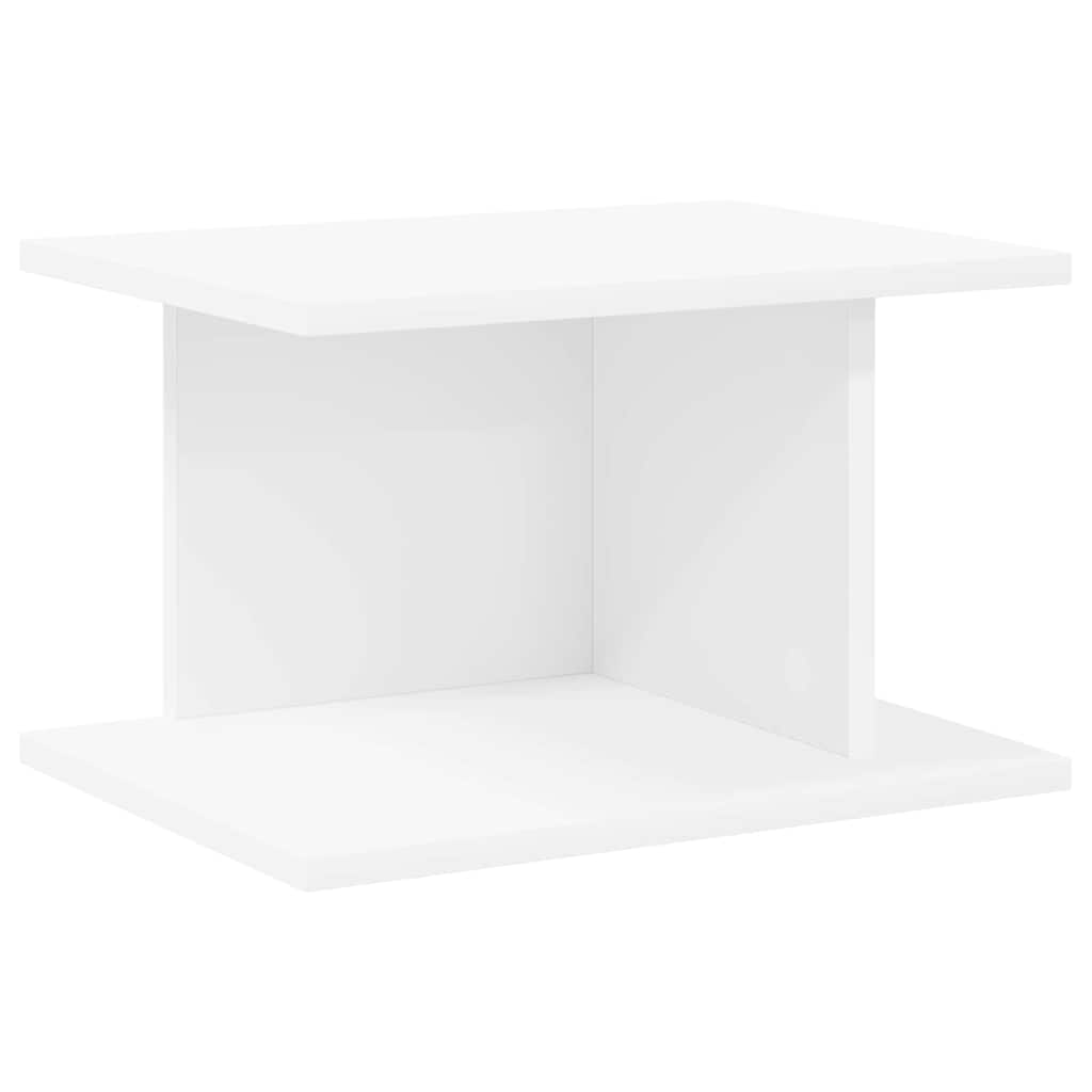 vidaXL Nachtkastje Wit 40 x 30 x 25 cm Bewerkt hout