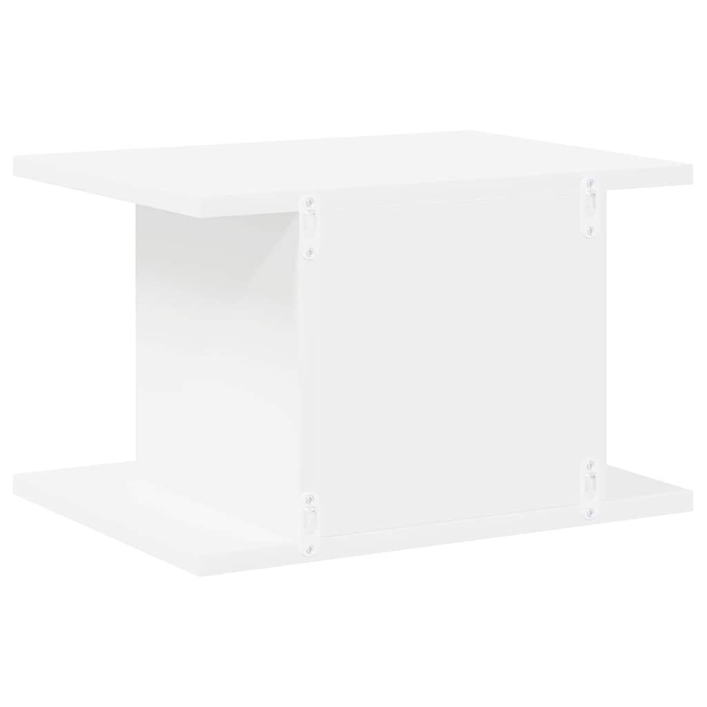 vidaXL Nachtkastje Wit 40 x 30 x 25 cm Bewerkt hout