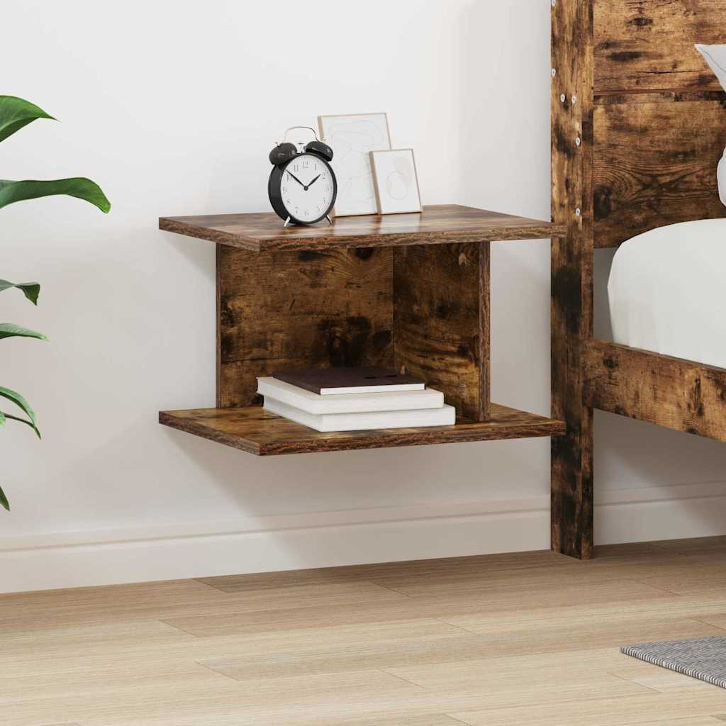 vidaXL Nachtkastje Wit 40 x 30 x 25 cm Bewerkt hout