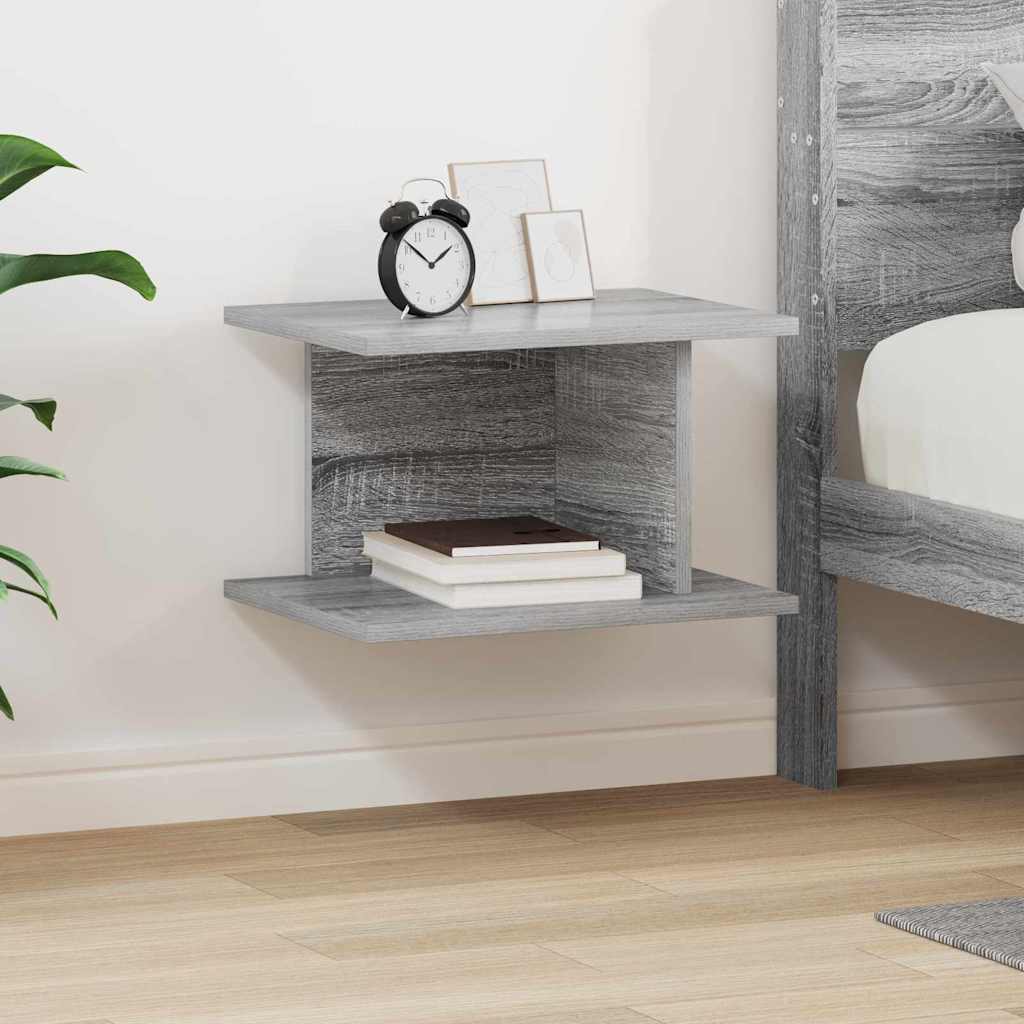 vidaXL Nachtkastje Wit 40 x 30 x 25 cm Bewerkt hout