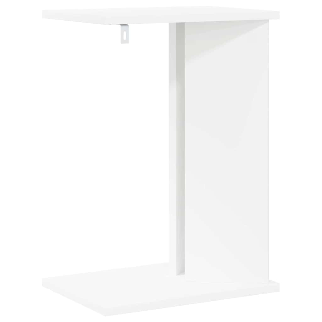 vidaXL Bijzettafel Wit 35 x 25 x 50 cm Bewerkt hout