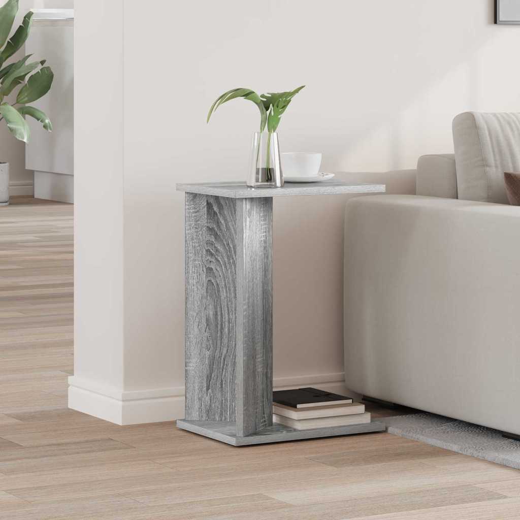 vidaXL Bijzettafel Wit 35 x 25 x 50 cm Bewerkt hout