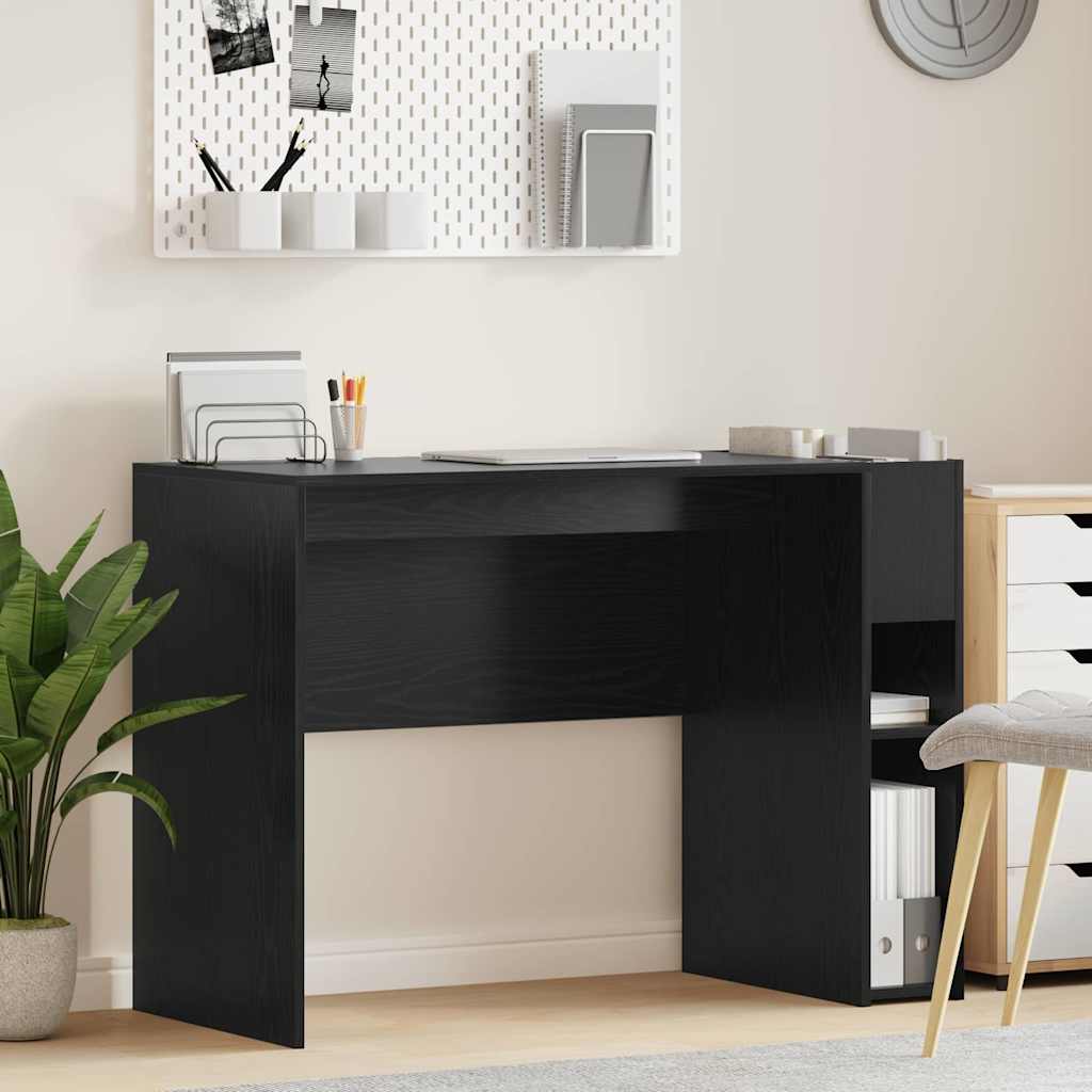 vidaXL Bureau Wit 109 x 50 x 78 cm Bewerkt hout