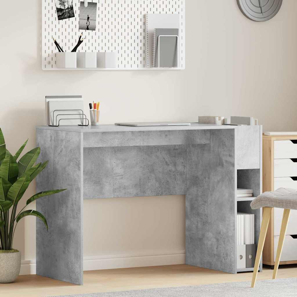 vidaXL Bureau Wit 109 x 50 x 78 cm Bewerkt hout