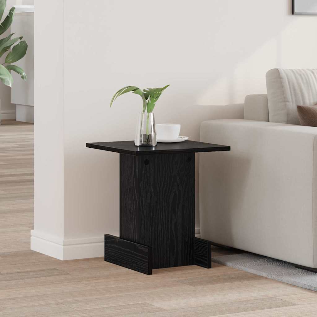 vidaXL Bijzettafel Wit 44,5 x 45 x 55 cm Bewerkt hout