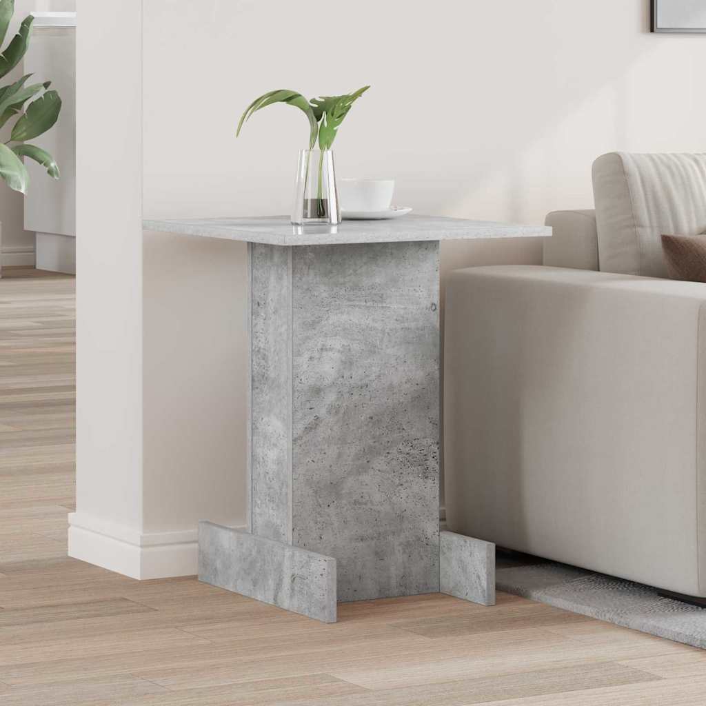 vidaXL Bijzettafel Wit 44,5 x 45 x 55 cm Bewerkt hout